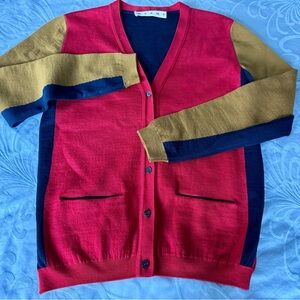 Marni block colored cardigan